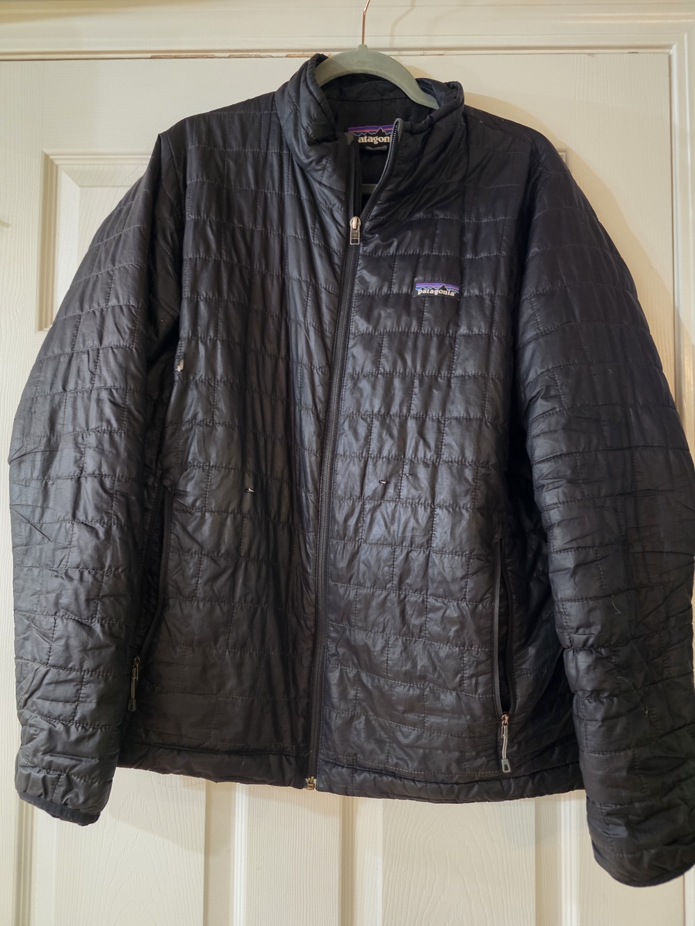 Patagonia Men’s Black Nano Puff Quilted Jacket